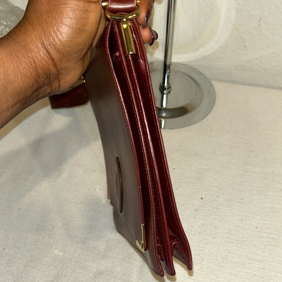 Authentic Cartier Must De Cartier Leather shoulder/cross body bag Bordea… - Picture 5 of 14